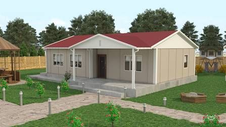 103m² Prefabricated House