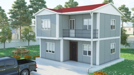 105m² Prefabricated House