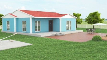 113m² Prefabricated House