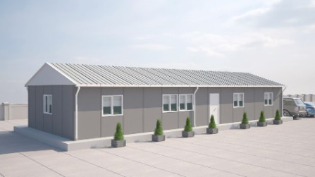 114m² Prefabricated Office