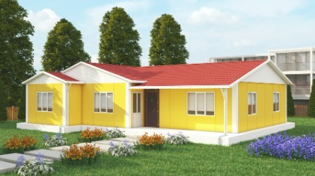 121m² Prefabricated House