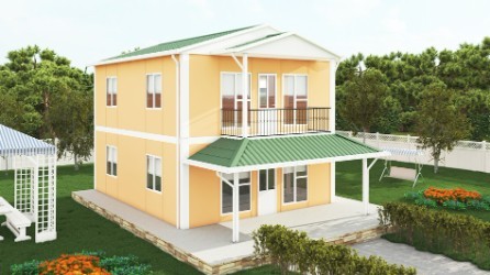 122m² Prefabricated House