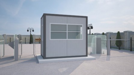 130x250 Security Panel Cabins