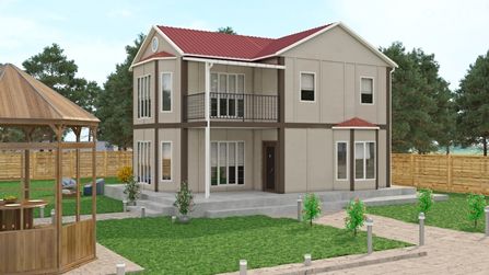 131m² Prefabricated House New