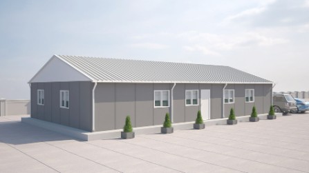 147m² Prefabricated Office