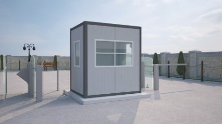 150x210 Security Panel Cabins
