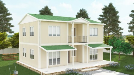 158m² Prefabricated House