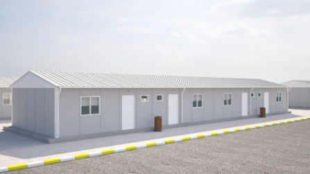 166m² Prefabricated Disaster And Emergency Management Buildings