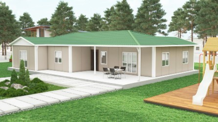 166m² Prefabricated House