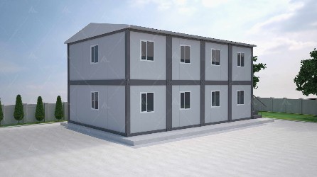 168m² Office Containers