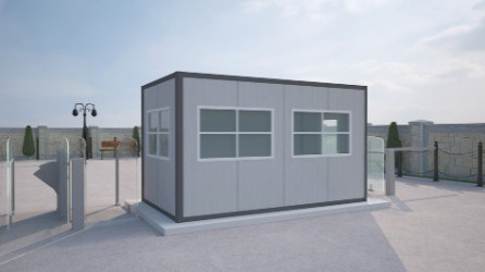 210x400 Security Panel Cabins