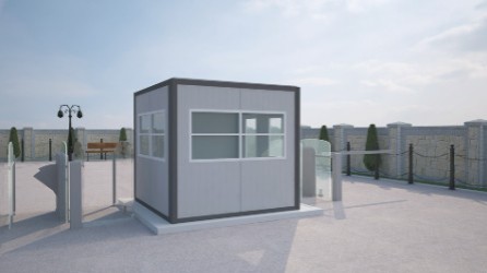 250x250 Security Panel Cabins