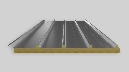 5 Ribs Rockwool Roof Panel