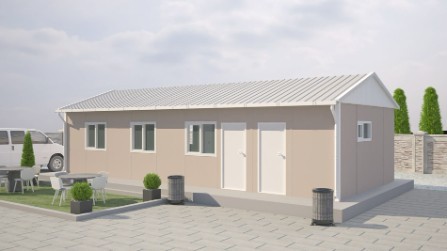 59m² Prefabricated Dinning Halls