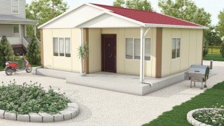 62m² Prefabricated House