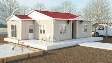 72m² Prefabricated House