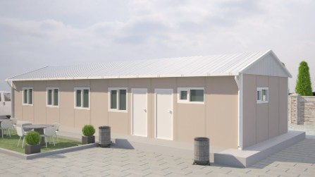 78m² Prefabricated Dinning Halls