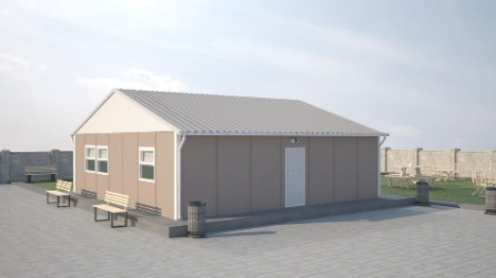 79m² Prefabricated Accommodation Buildings