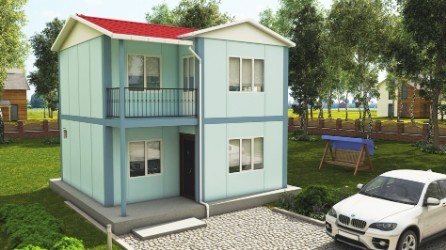 82m² Prefabricated House