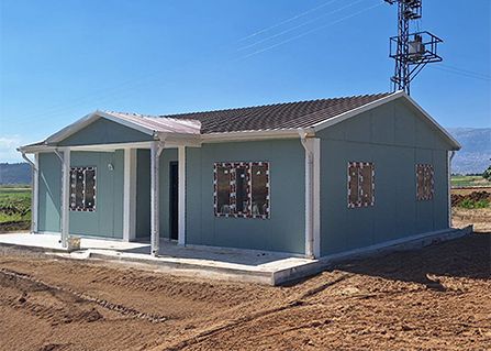 82m² Tek Katlı Prefabrik Ev (Aksu)