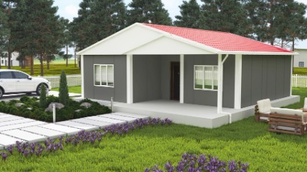 84m² Prefabricated House