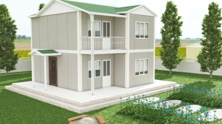 92m² Prefabricated House