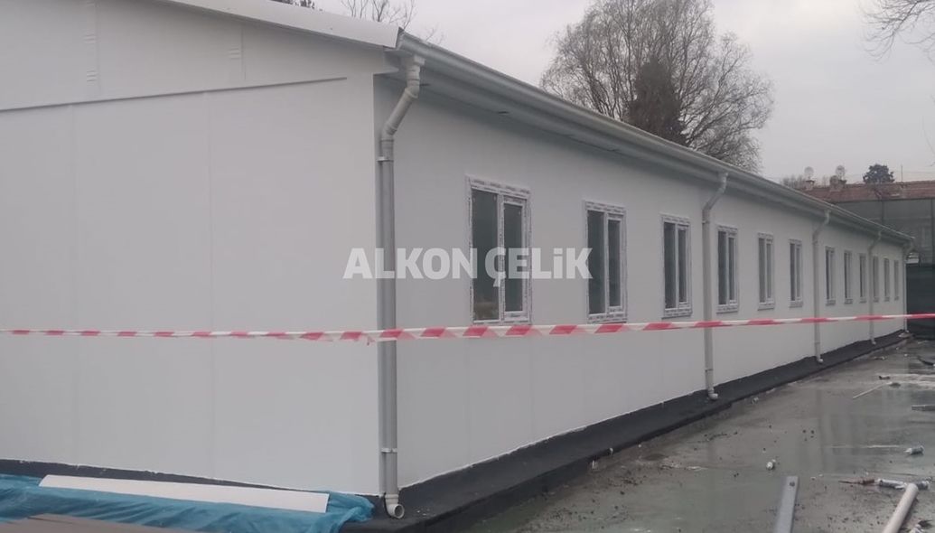 Açı Okulları Prefabrik Okul Binası