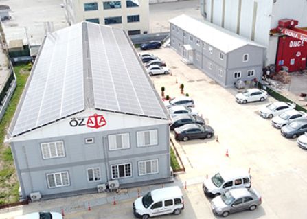 İki Katlı Prefabrik Ofis Binası Özata Tersanesi 1000m²