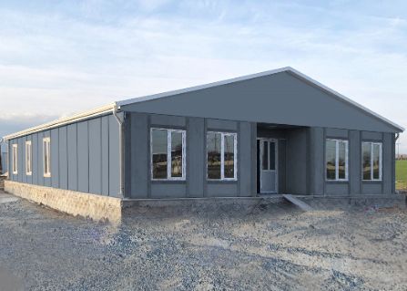 Prefabricated Office Building 211m² Single Storey