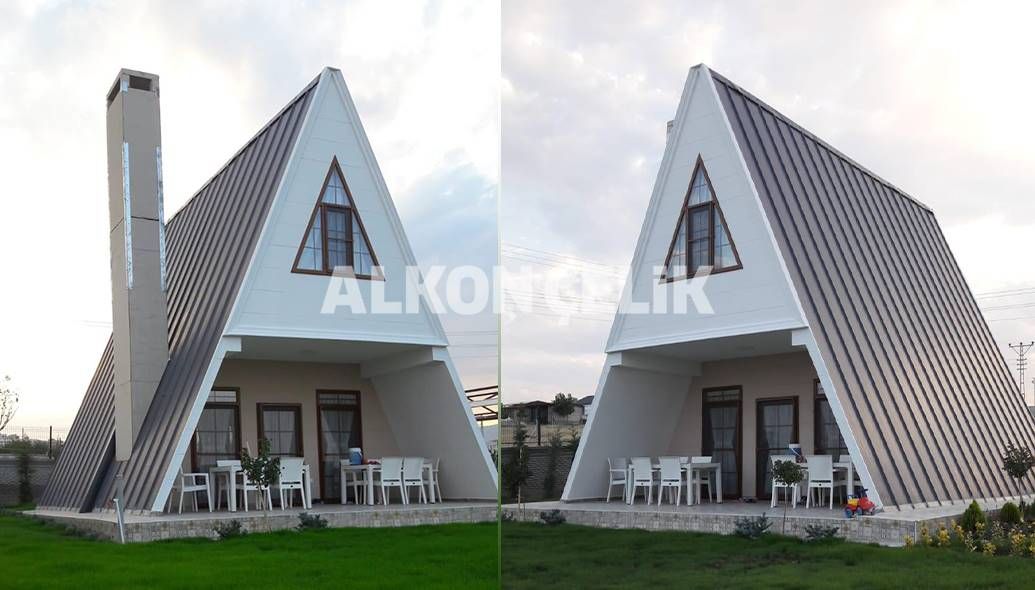 Triangular Light Steel House