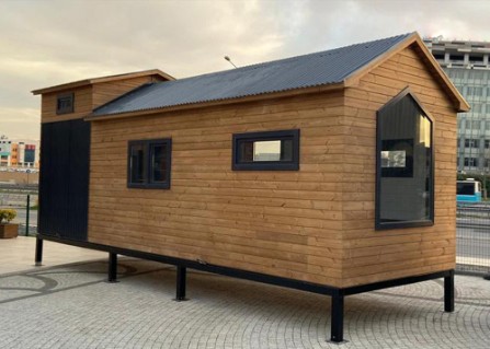 Wood Siding Tiny House